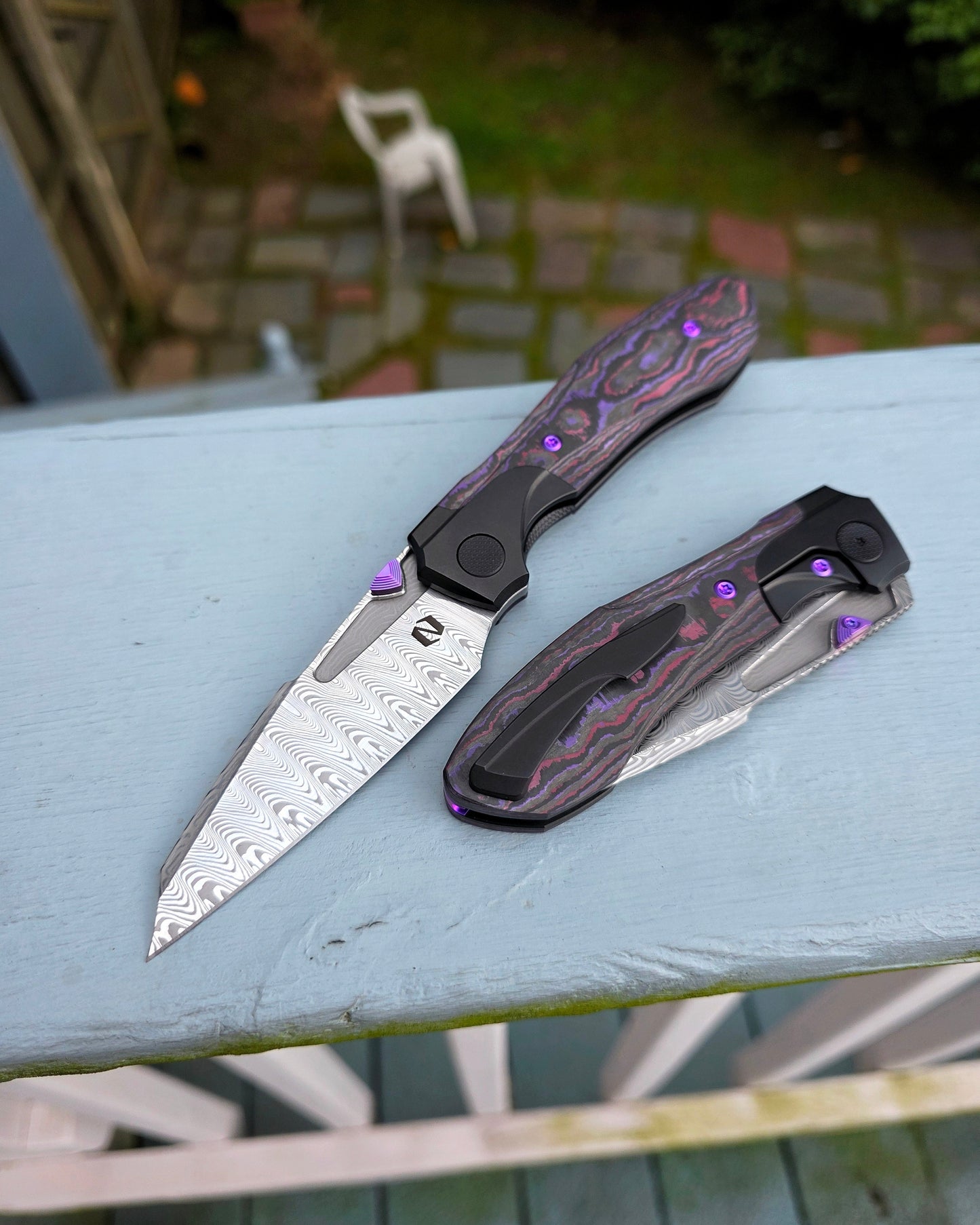 Voodoo Doll - Purple Haze CF / Damasteel