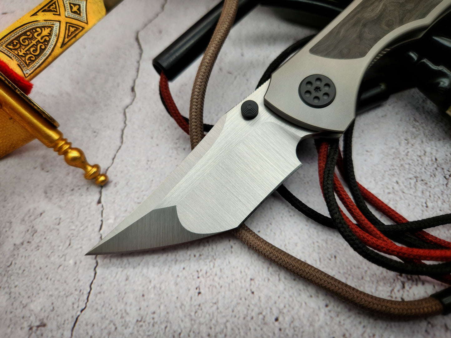 Grace - Black Camo Carbon Fiber Inlay