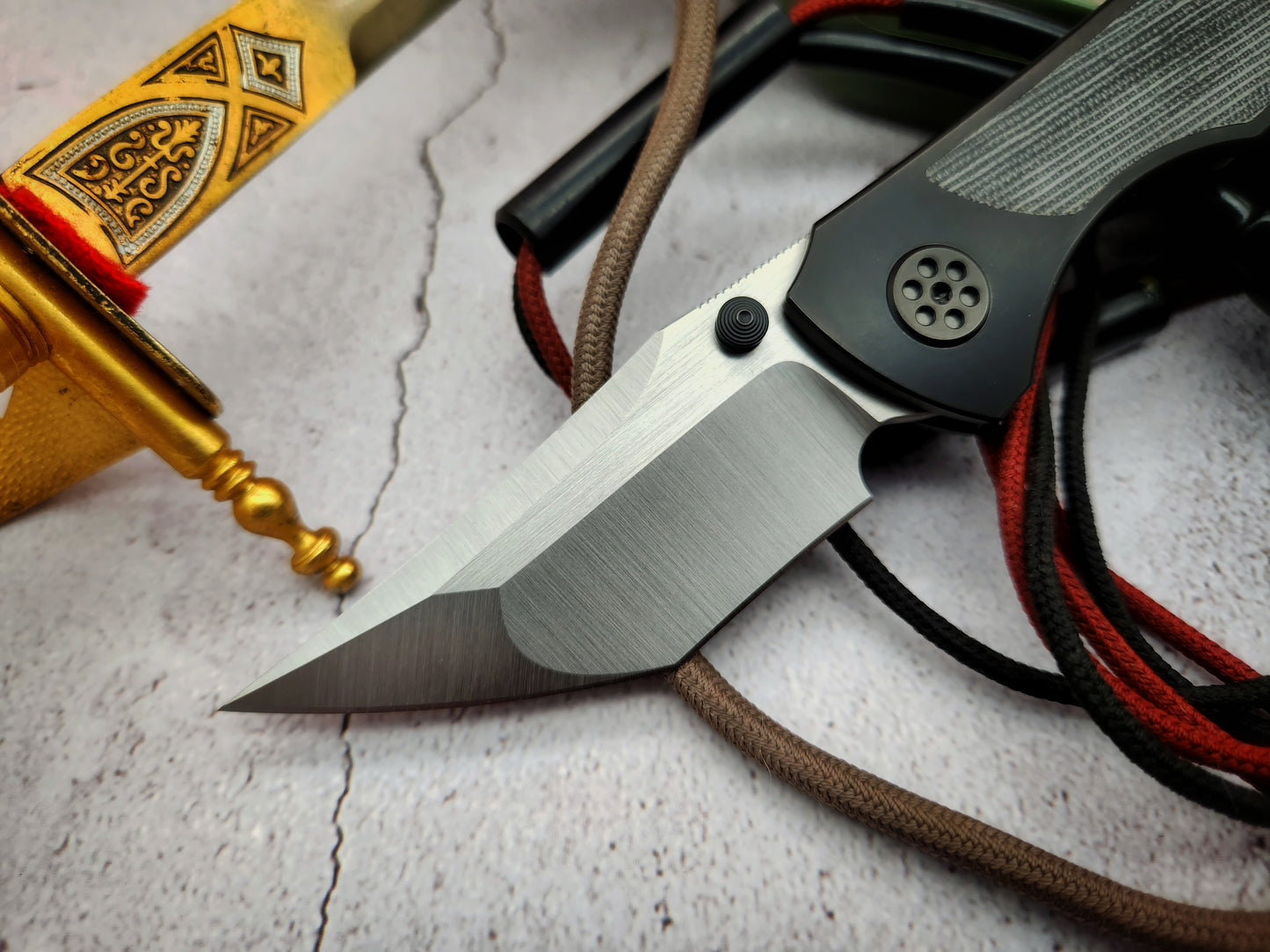 Grace - Black Micarta Inlay