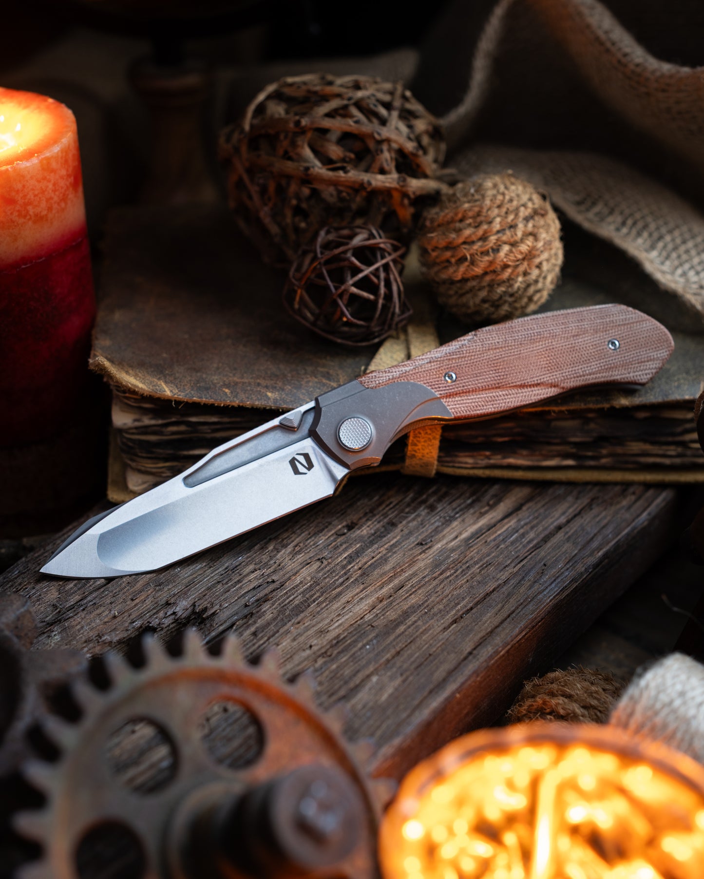 Vandal - Brown Micarta