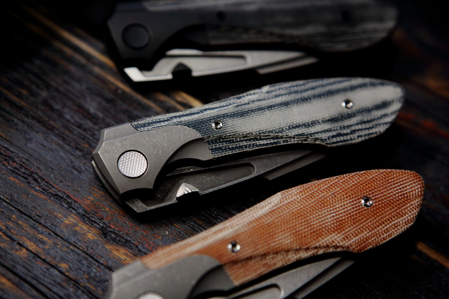 Voodoo - Blue Micarta