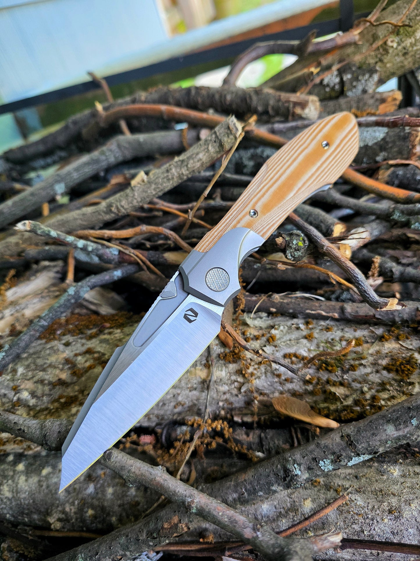 Voodoo - Natural Linen Micarta