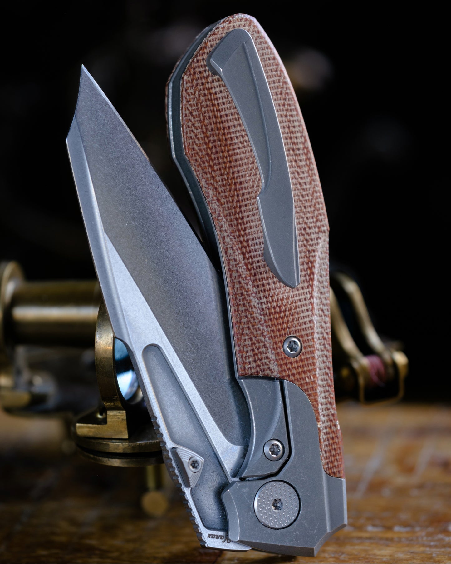 Voodoo Doll - Natural Micarta (Pre-order)