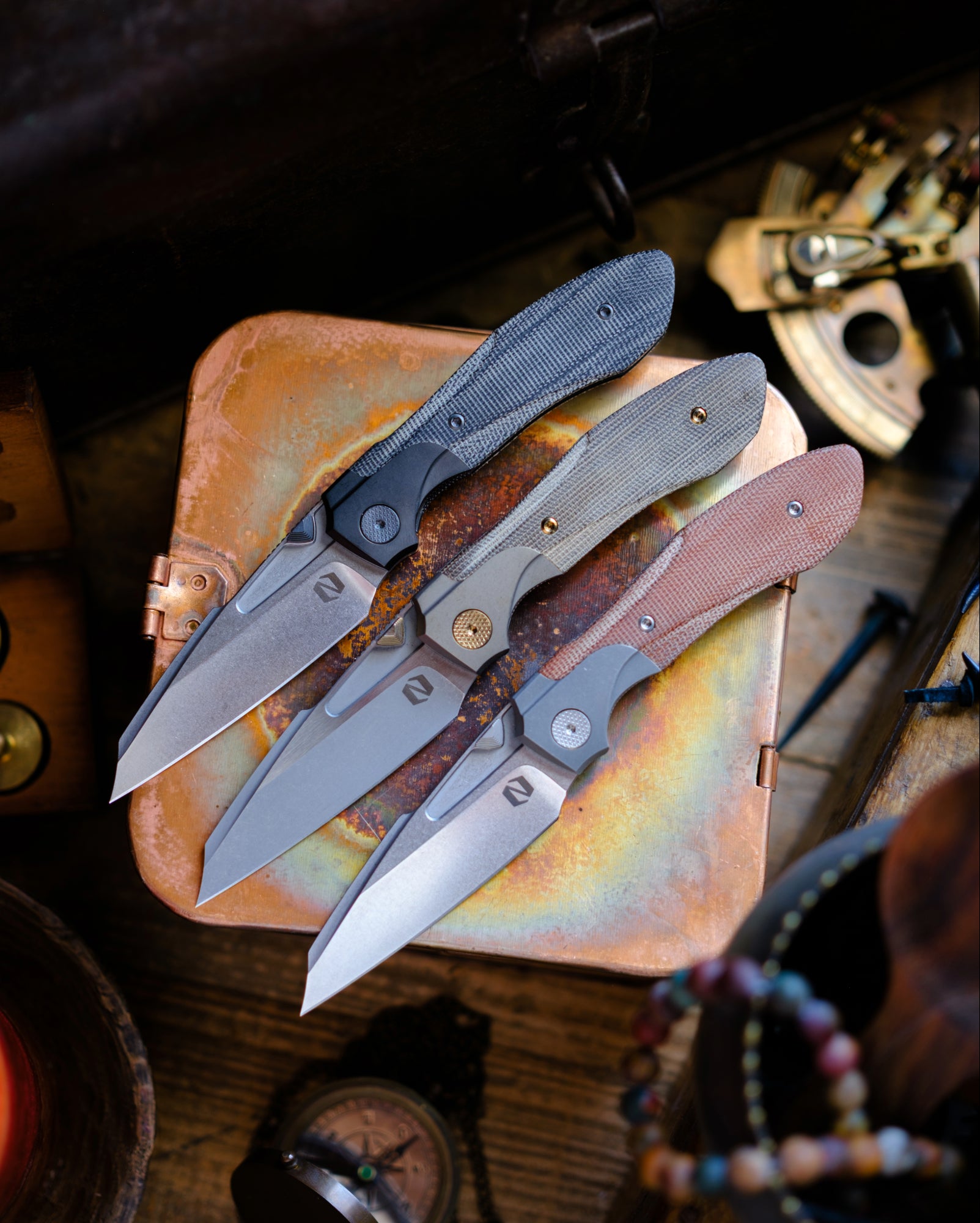 Voodoo Doll - Black Micarta (Pre-order) – Null K&T LLC