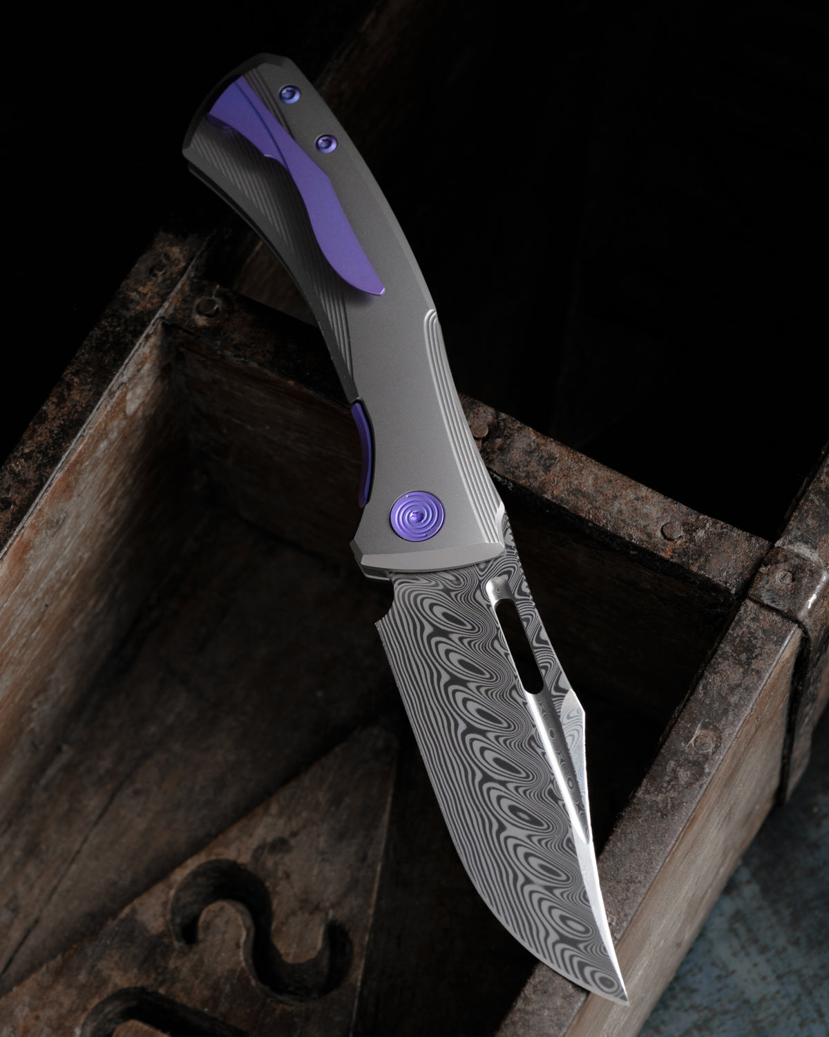 Ghoul XL - Beadblast/ Damasteel (Pre-order)