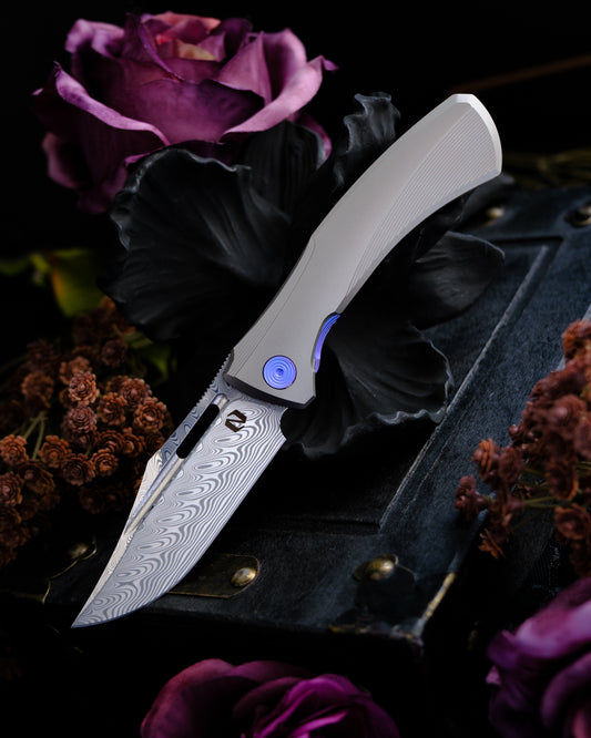 Ghoul XL - Beadblast/ Damasteel (Pre-order)