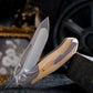 Vandal - White Linen Micarta