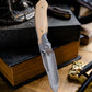 Vandal - White Linen Micarta