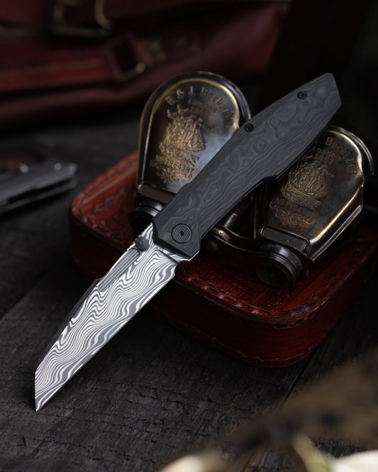 Raikou - Black Camo CF Damasteel
